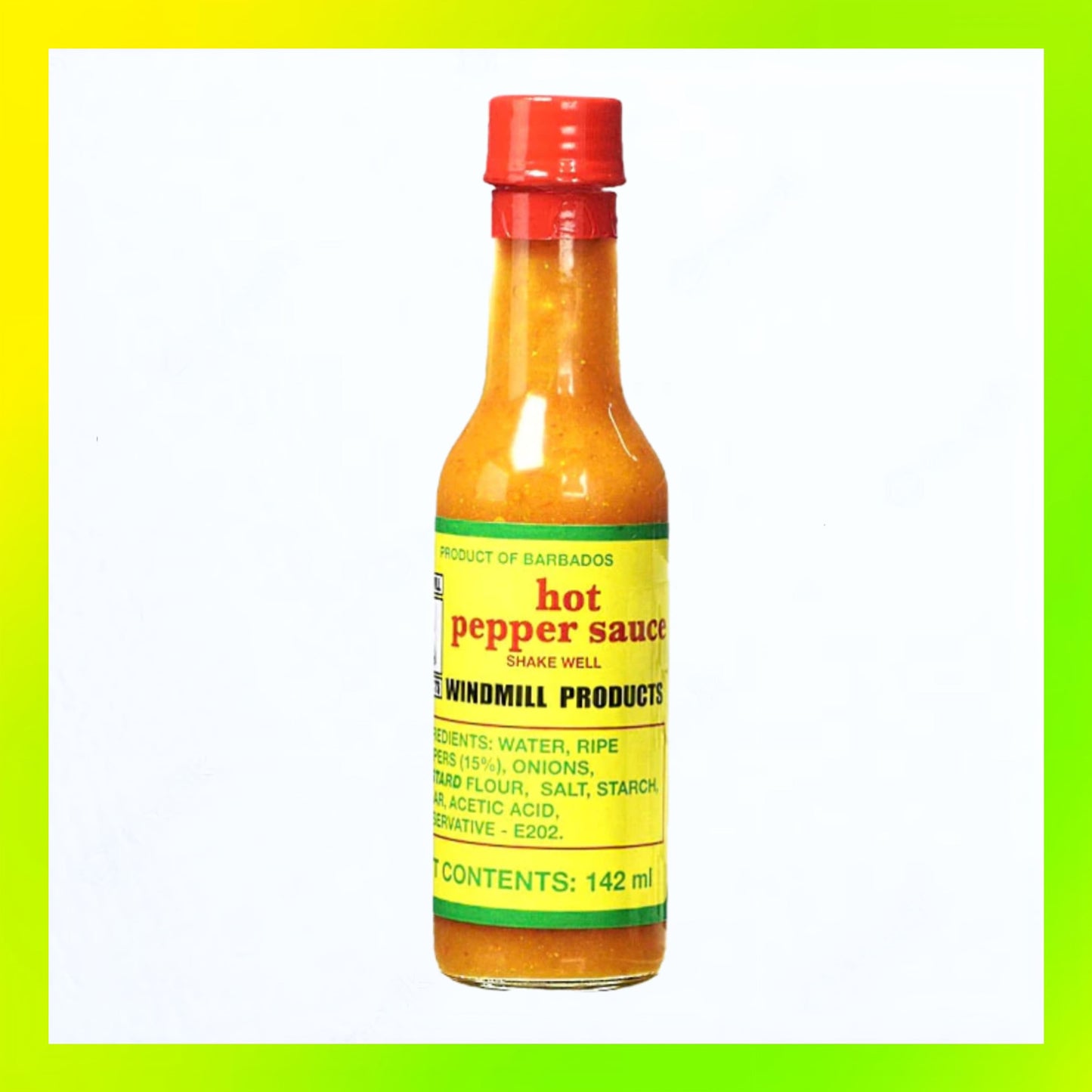 Windmill Hot Pepper Sauce 142ml
