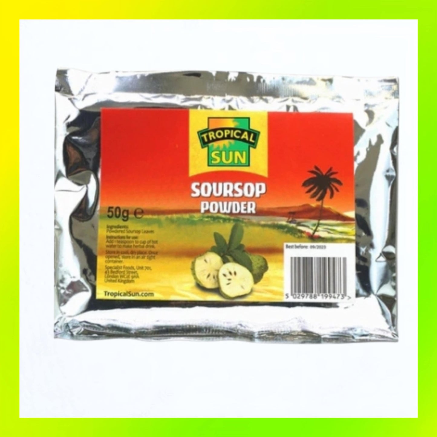 Tropical Sun Soursop Powder 50g
