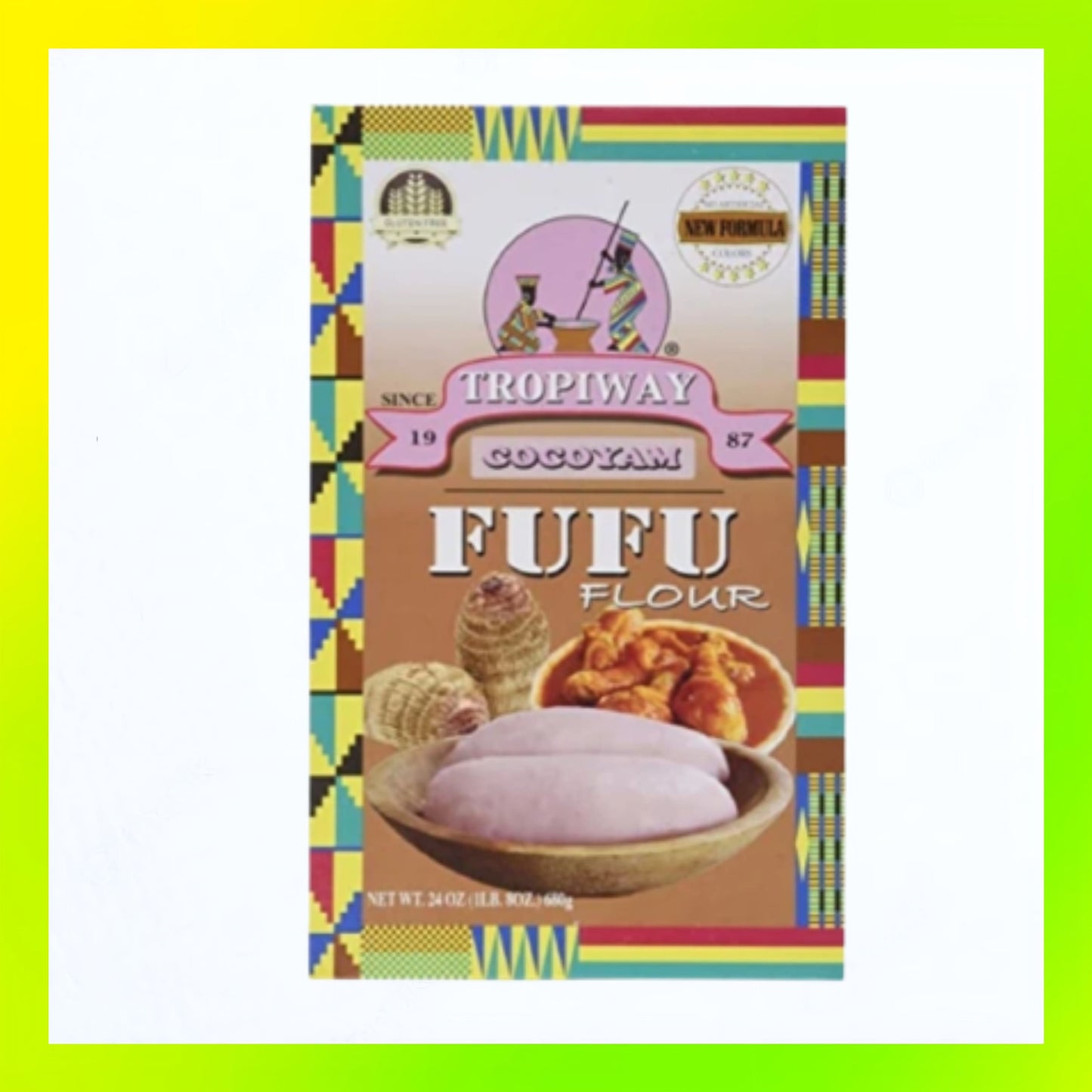 Tropiway Cocoyam Fufu Flour 680g