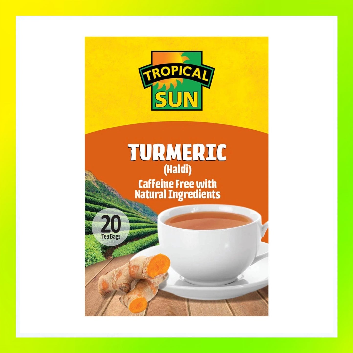 Tropical Sun Tumeric Tea 20's