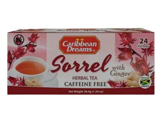 Caribbean Dreams Sorrel with Ginger Tea 24's