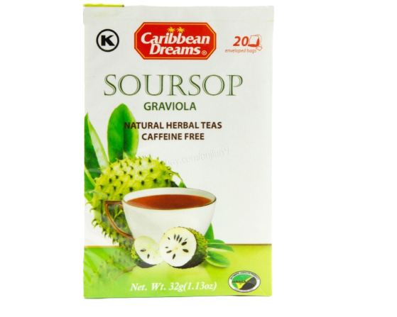 Caribbean Dreams Soursop Tea 20's