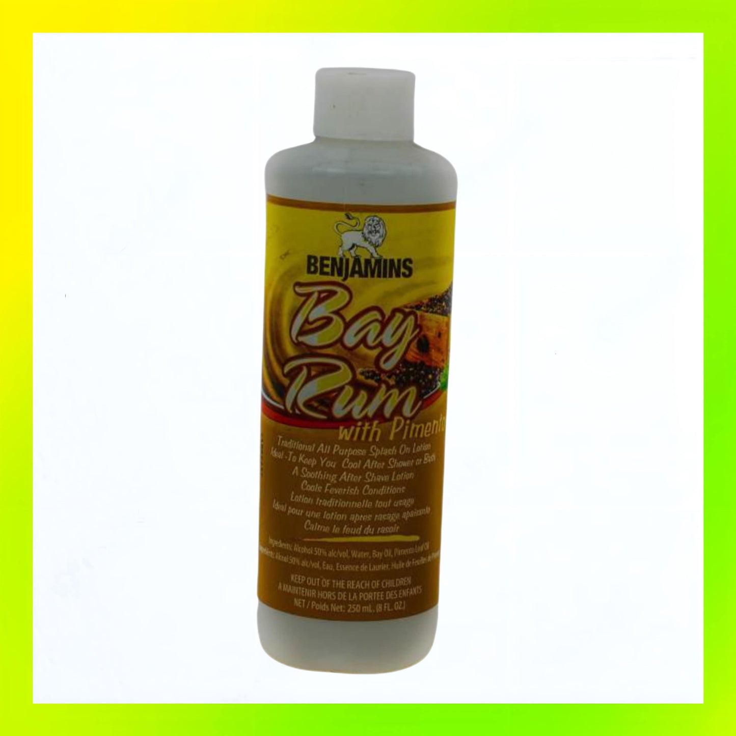 Benjamins Bay Rum with Pimento 250ml