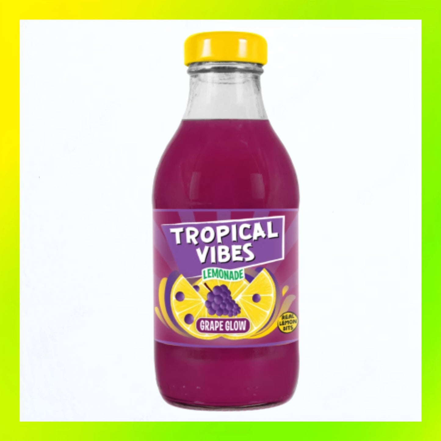 Tropical Vibes Lemonade Grape Glow 300ml