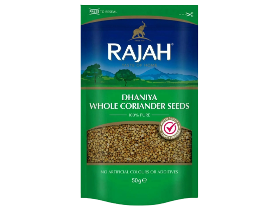 Rajah Dhaniya Whole Coriander Seeds 50g
