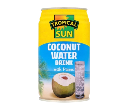 Tropical Sun Coconut Water with Pieces 330ml