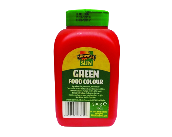 Tropical Sun Food Colour Green 500g
