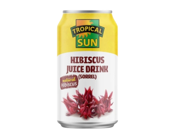 Tropical Sun Hibiscus Juice Drink Sorrel 330ml