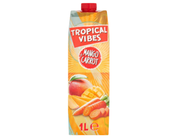 Tropical Vibes Mango Carrot Tetra 1L