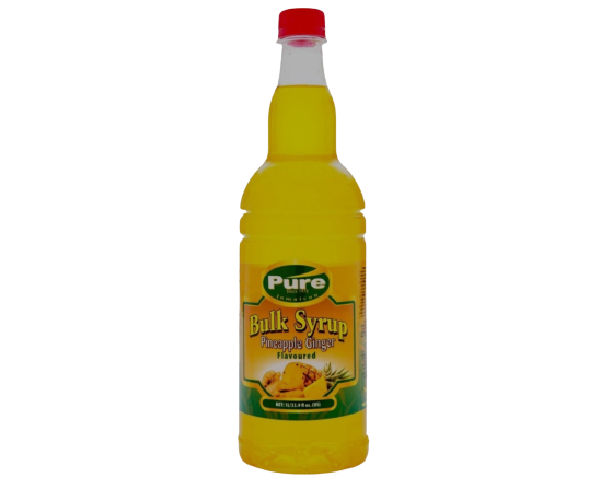 Pure Foods Bulk Pineapple Ginger Syrup 1 Litre
