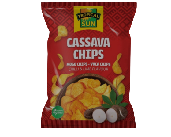 Tropical Sun Chilli & Lime Cassava Chips 80g