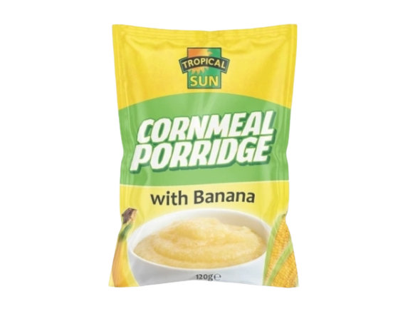 Tropical Sun Cornmeal Porridge Banana 120g