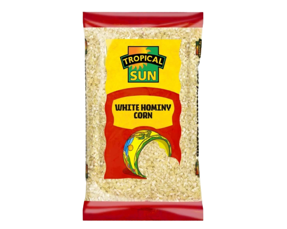 Tropical Sun White Hominy Corn 500g