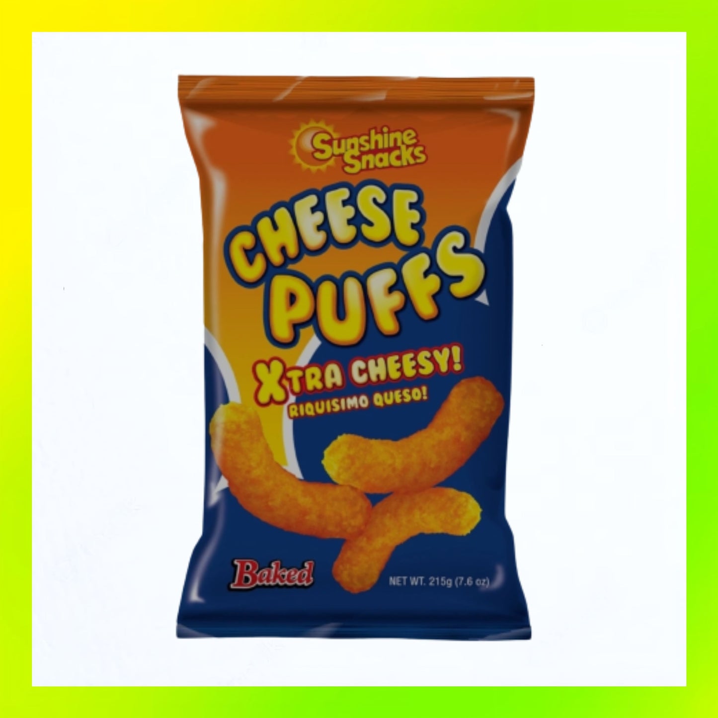 Sunshine Snacks Cheese Puffs 30g