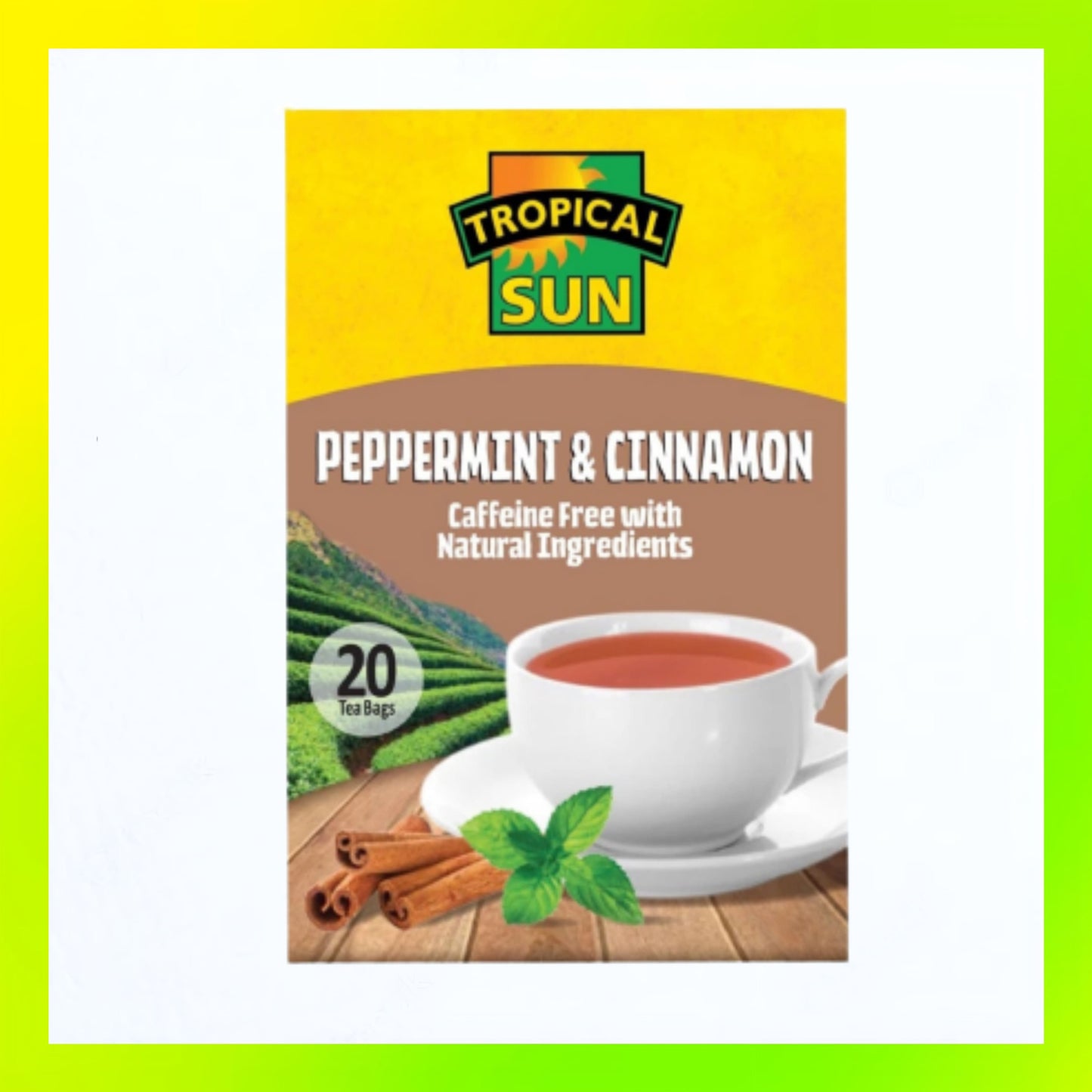 Tropical Sun Peppermint & Cinnamon Tea 20's