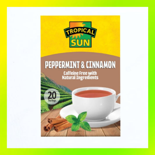 Tropical Sun Peppermint & Cinnamon Tea 20's