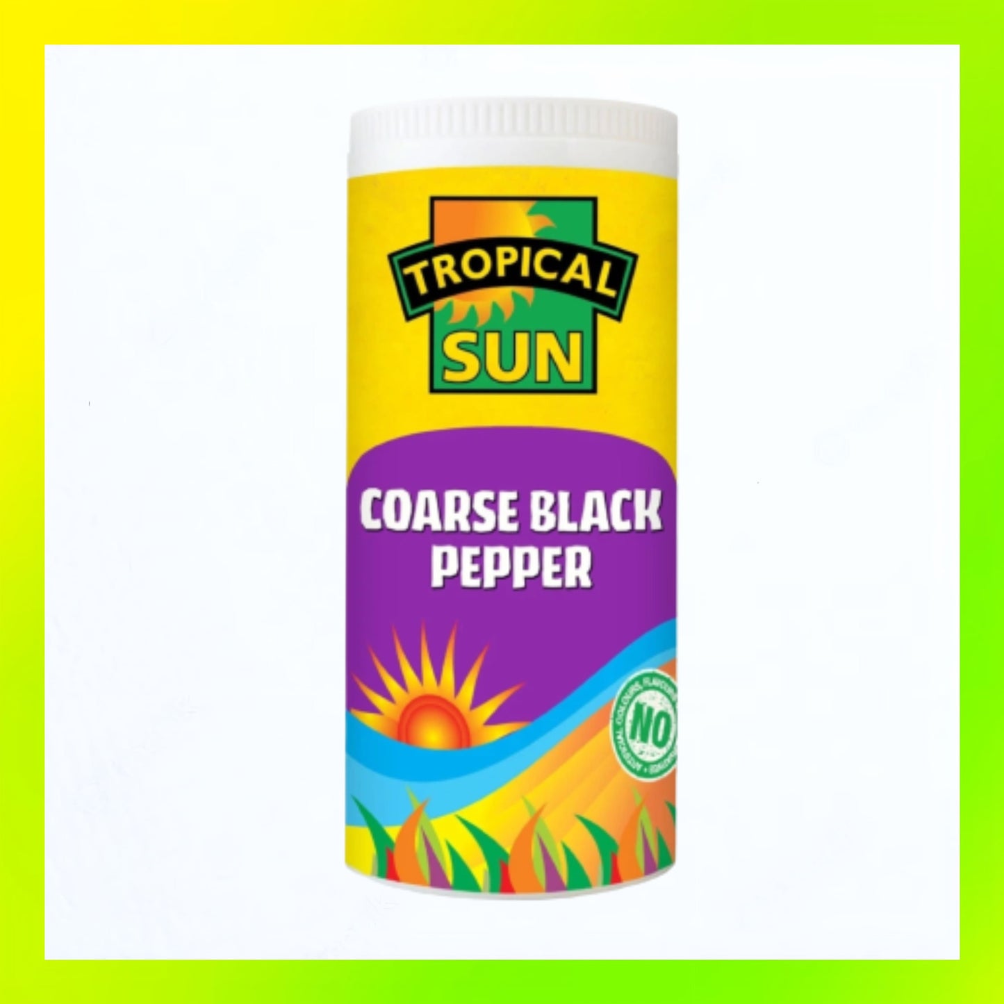 Tropical Sun Coarse Black Pepper 80g
