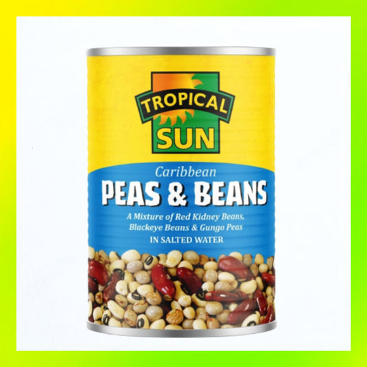 Tropical Sun Peas & Beans 400g