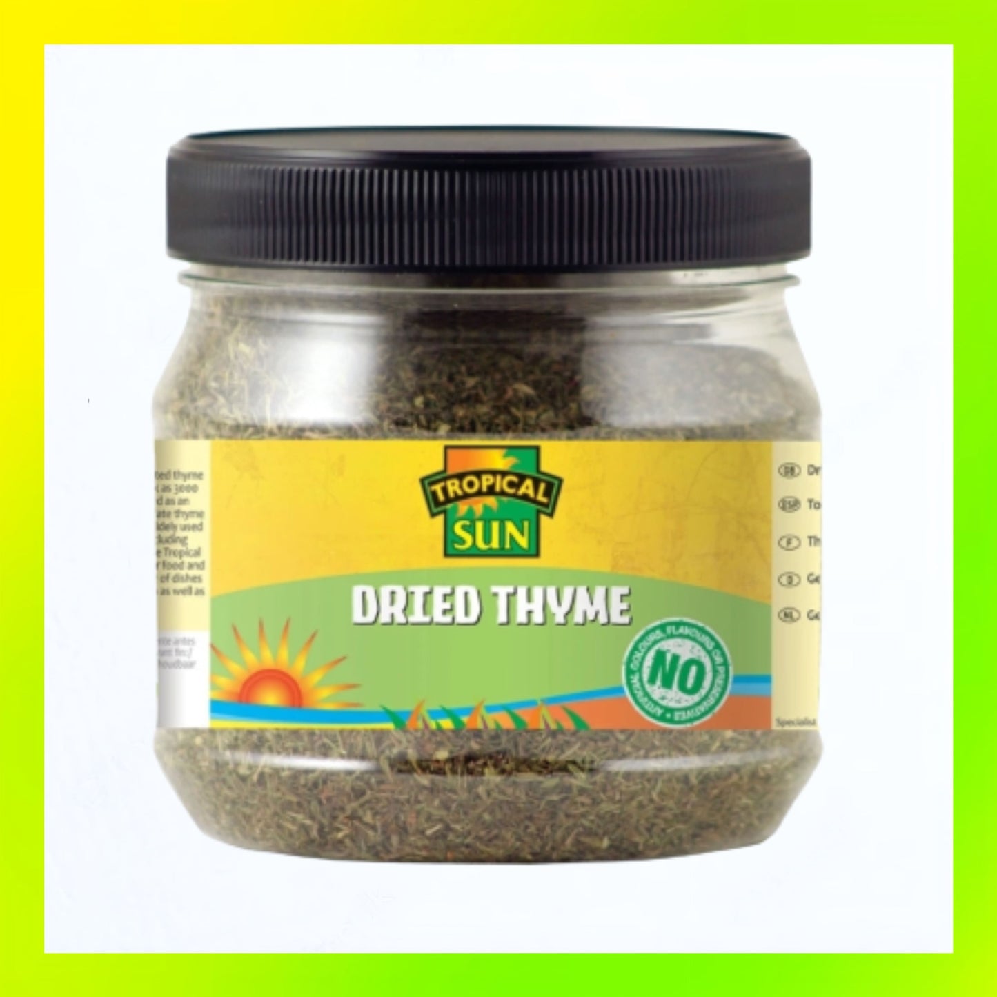Tropical Sun Dried Thyme  250g