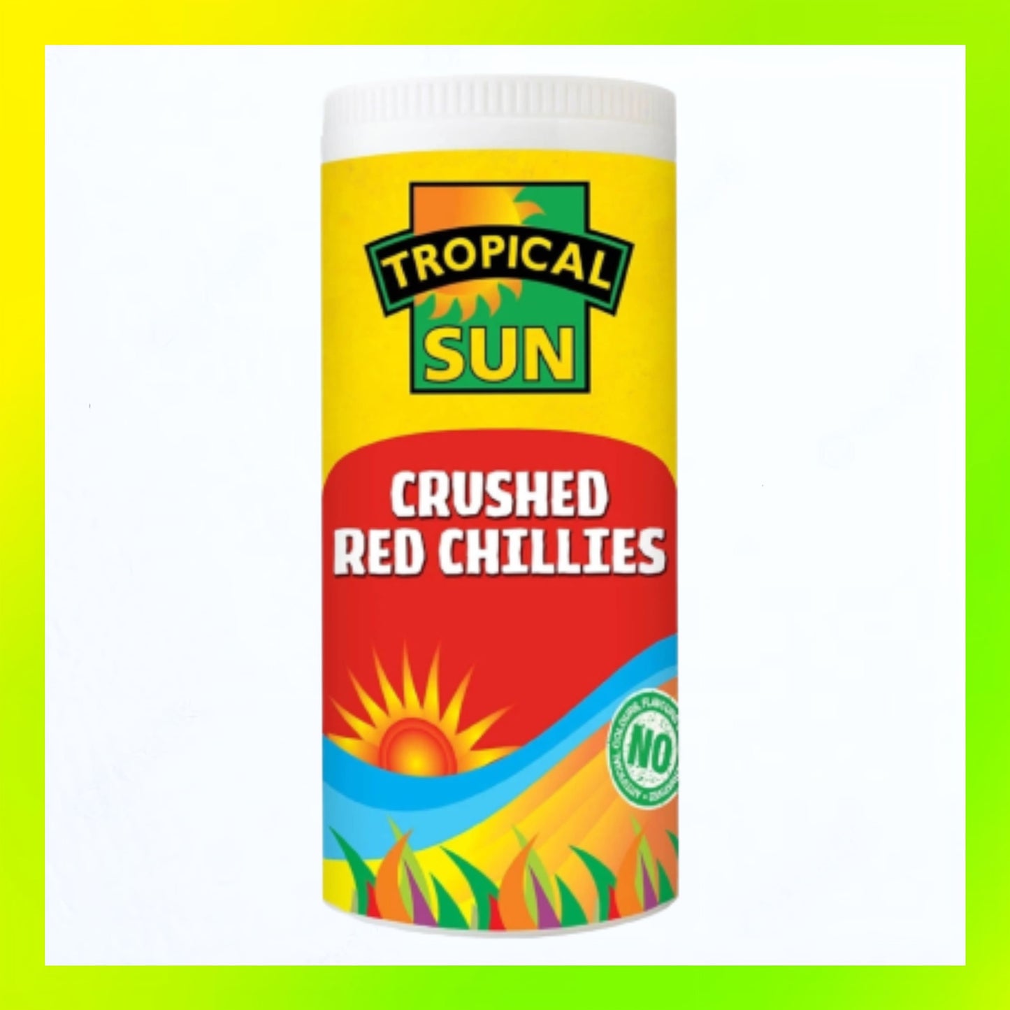 Tropical Sun Crushed Red Chillies 50g