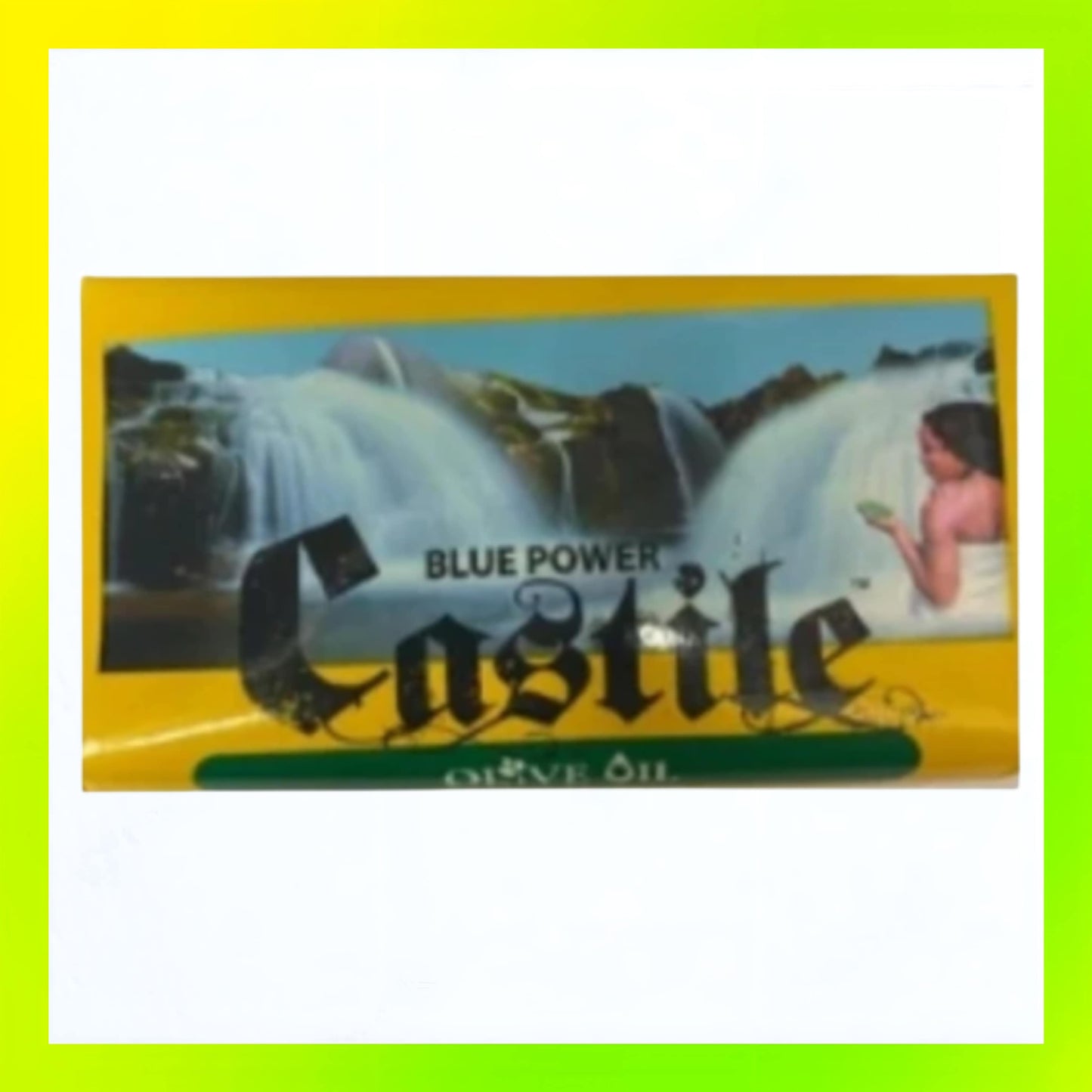 Blue Power Castile Soap - Olive Oil 110g