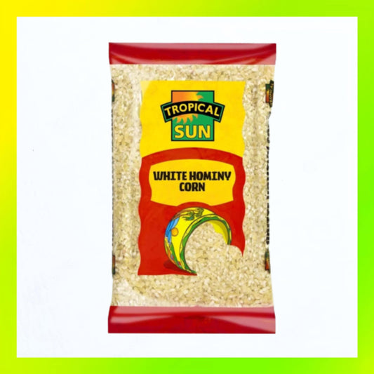 Tropical Sun White Hominy Corn 500g