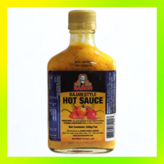 Baron Bajan Hot Sauce 200ml