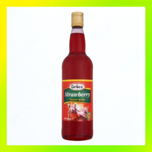 Grace Strawberry Syrup 750ml