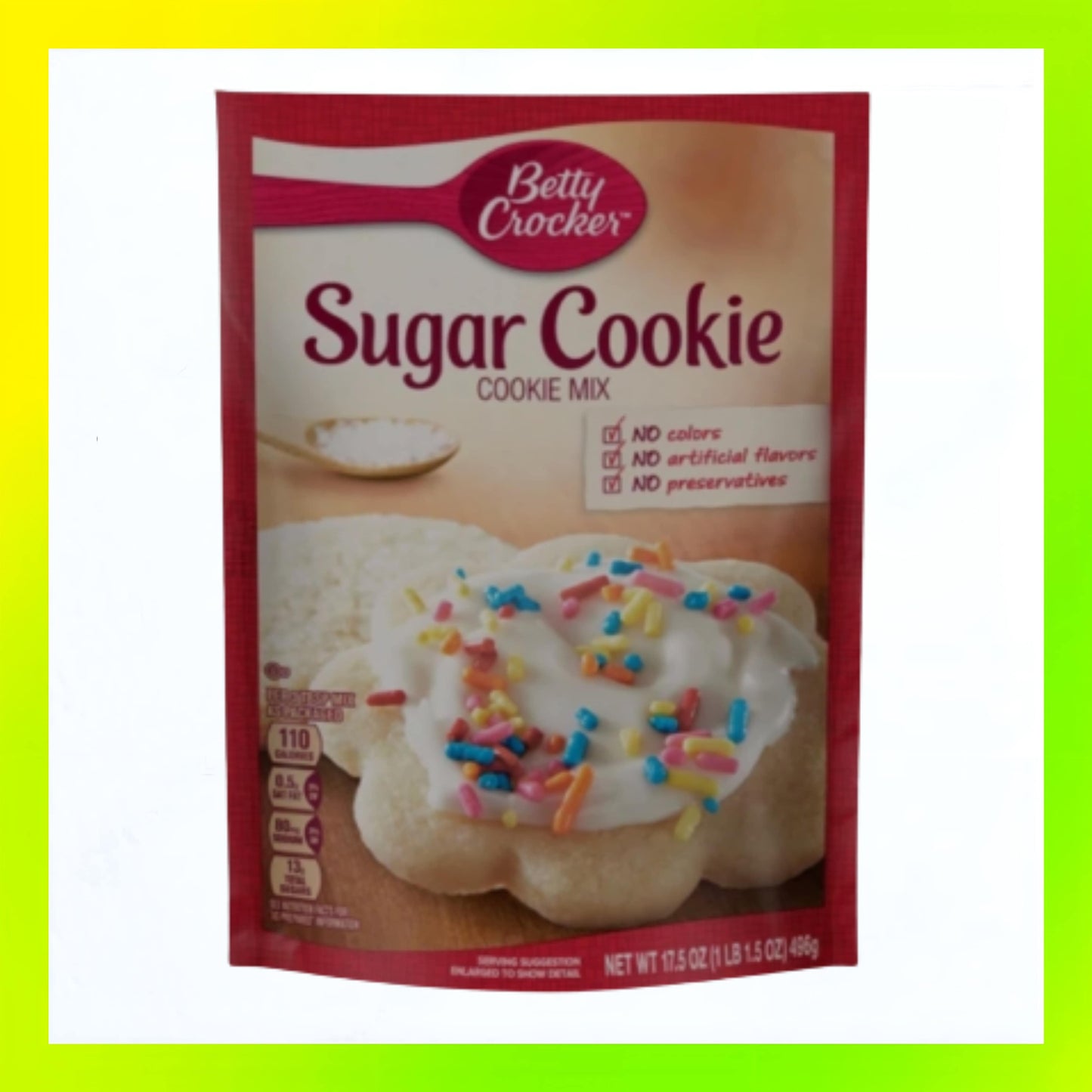 Betty Crocker USA Cookie Mix 495g