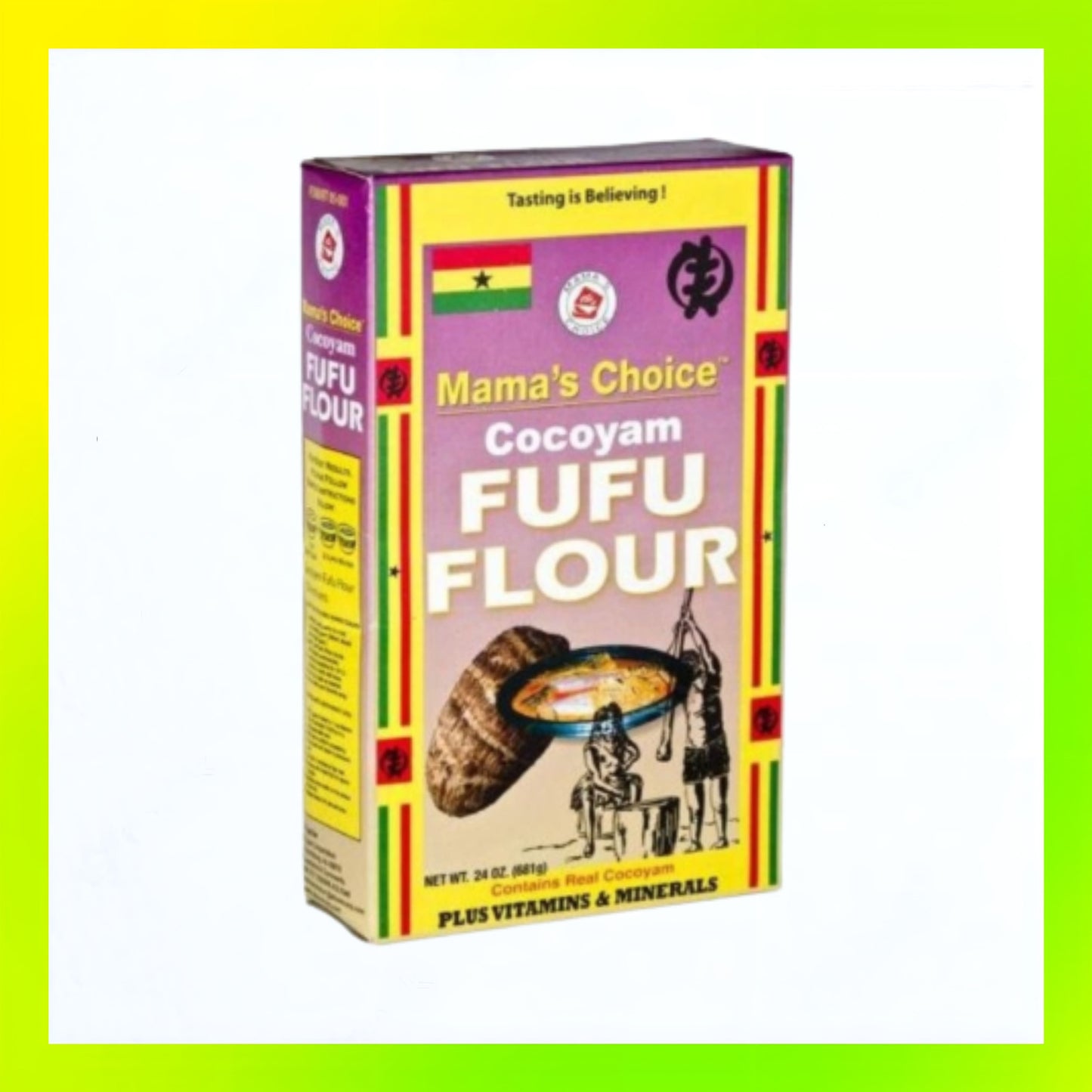 Mama's Choice Cocoyam Fufu Flour 680g