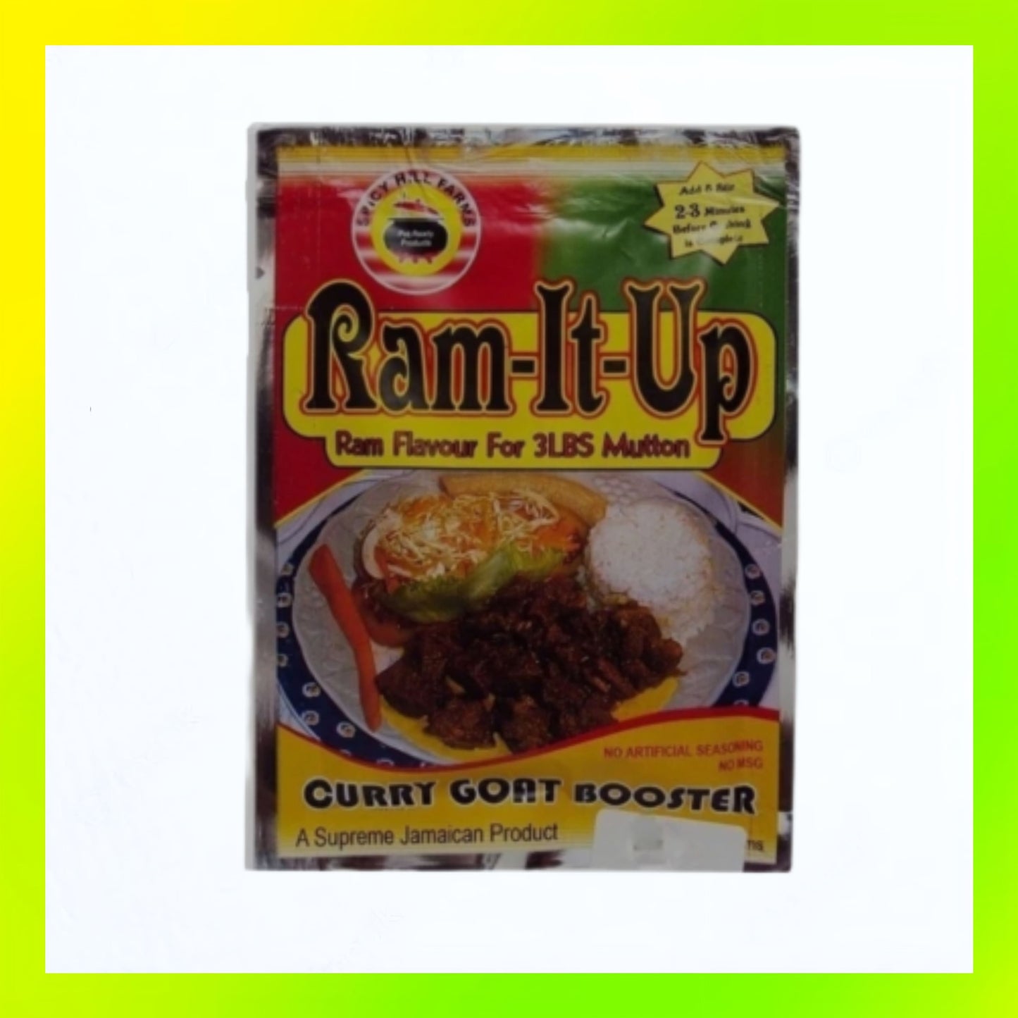 Spicy Hill Farm Rami It Up Curry Goat Booster 20g
