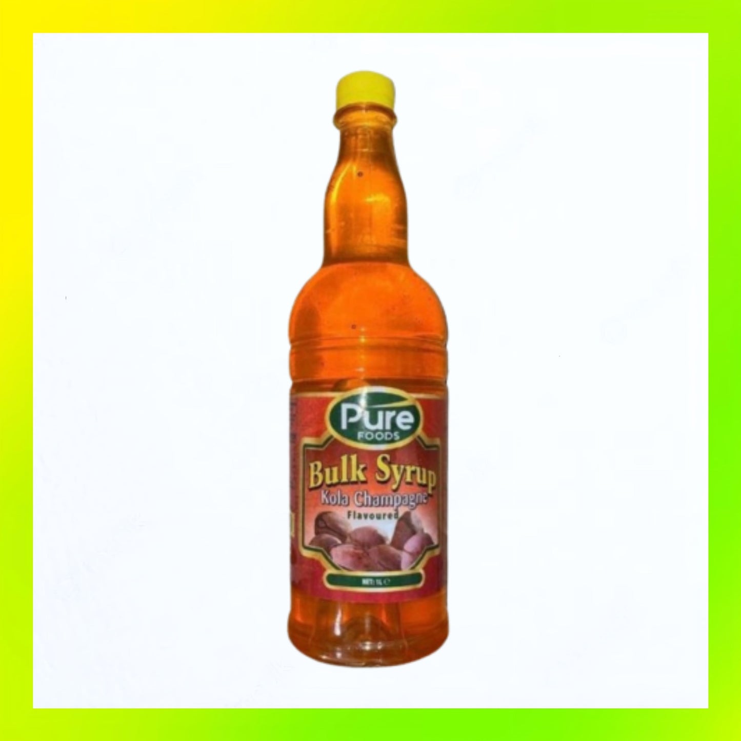 Pure Foods Bulk Kola Champagne Syrup 1 Litre