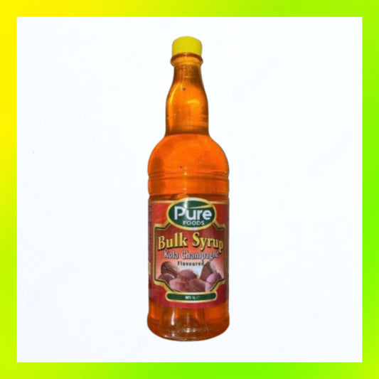 Pure Foods Bulk Kola Champagne Syrup 1 Litre