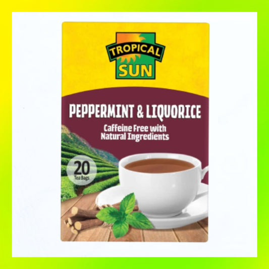 Tropical Sun Peppermint & Liquorice Tea 20's
