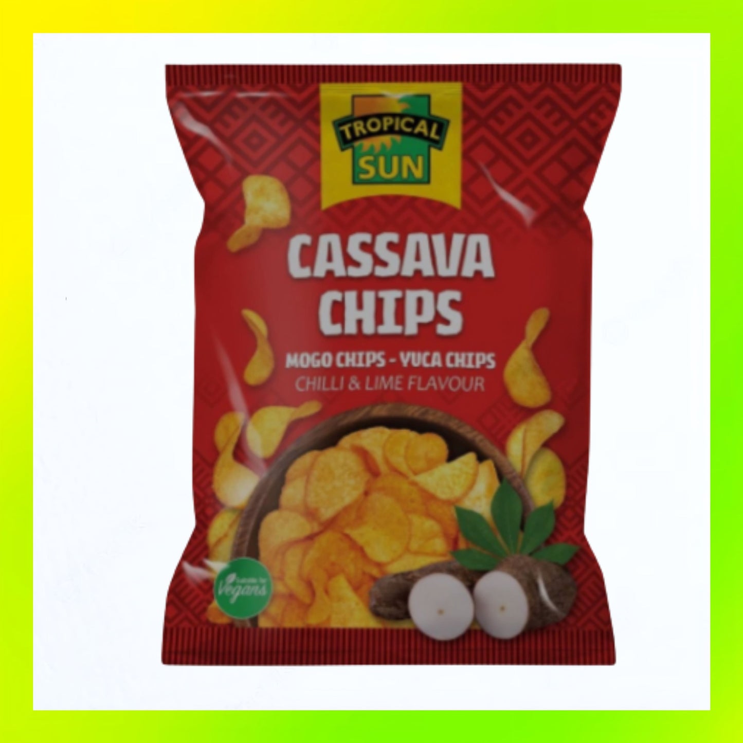 Tropical Sun Chilli & Lime Cassava Chips 80g