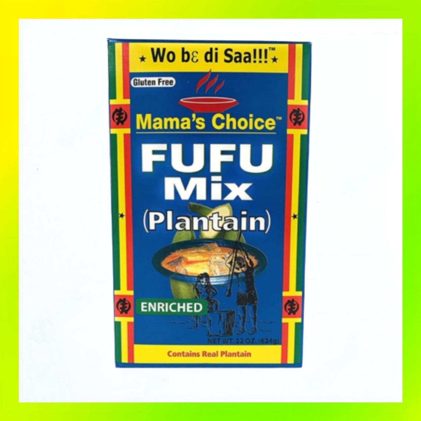 Mama's Choice Fufu Mix (Plantain) 680g