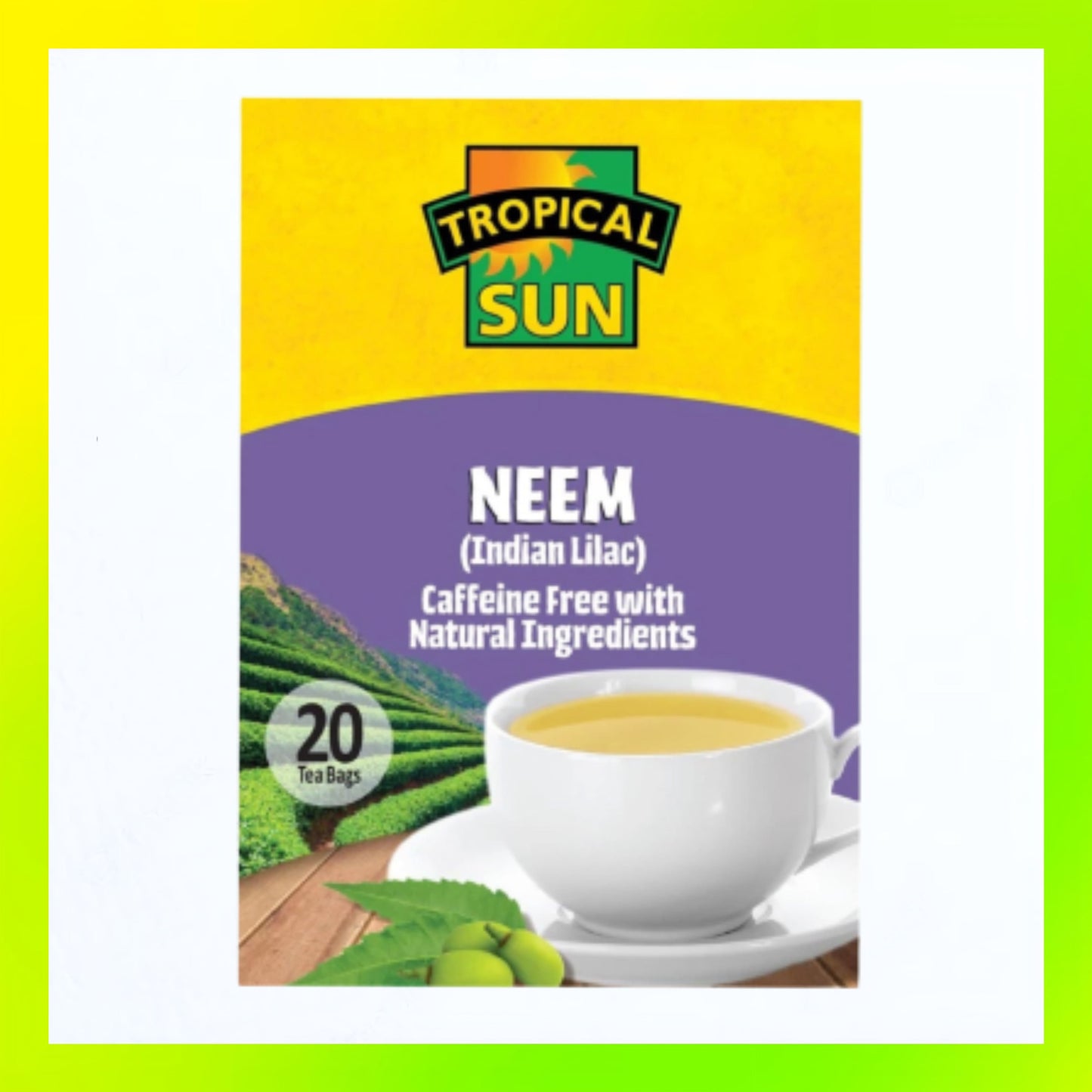 Tropical Sun Neem (Indian Lilac) Tea 20's