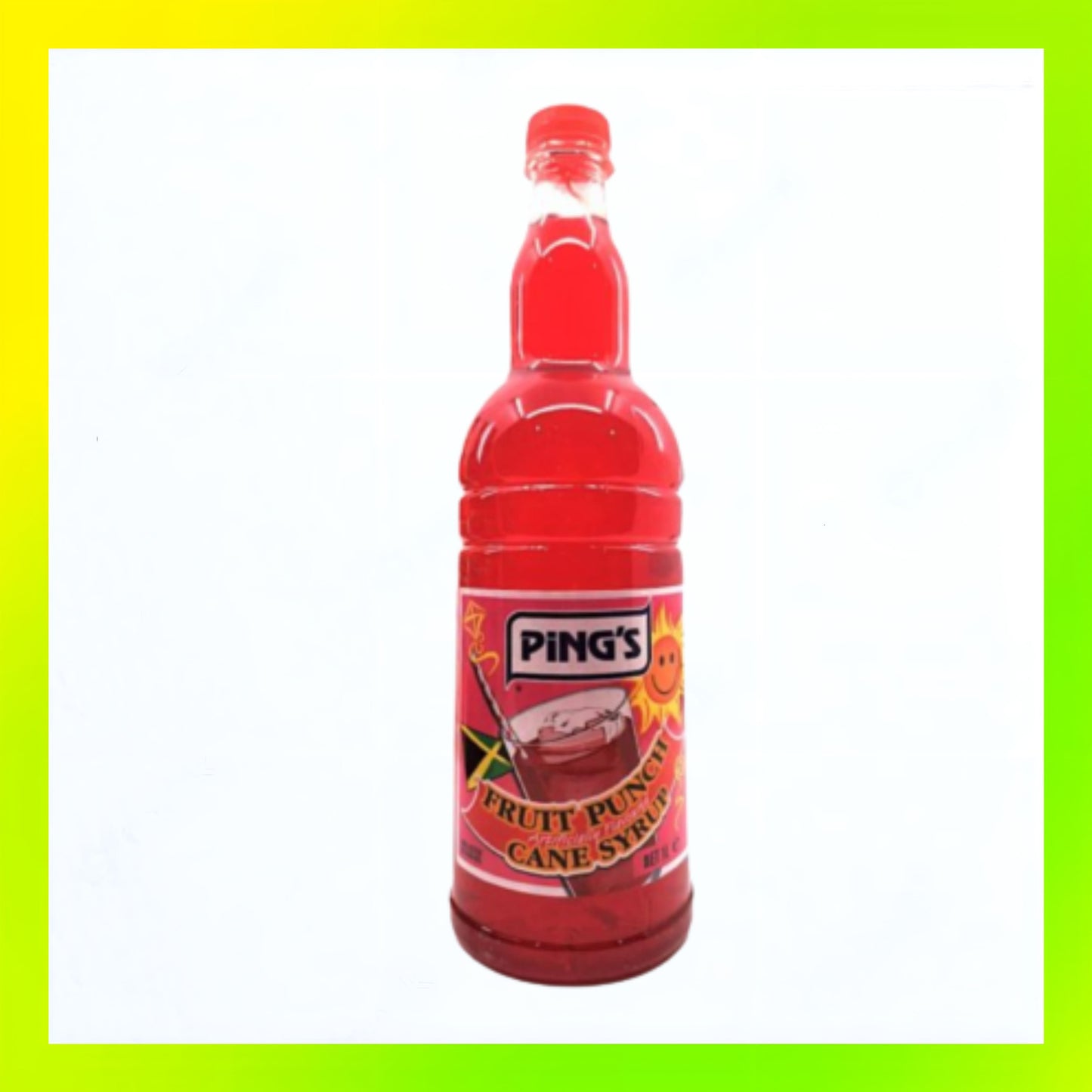 Pings Jamaica Fruit Punch Syrup 1 Litre