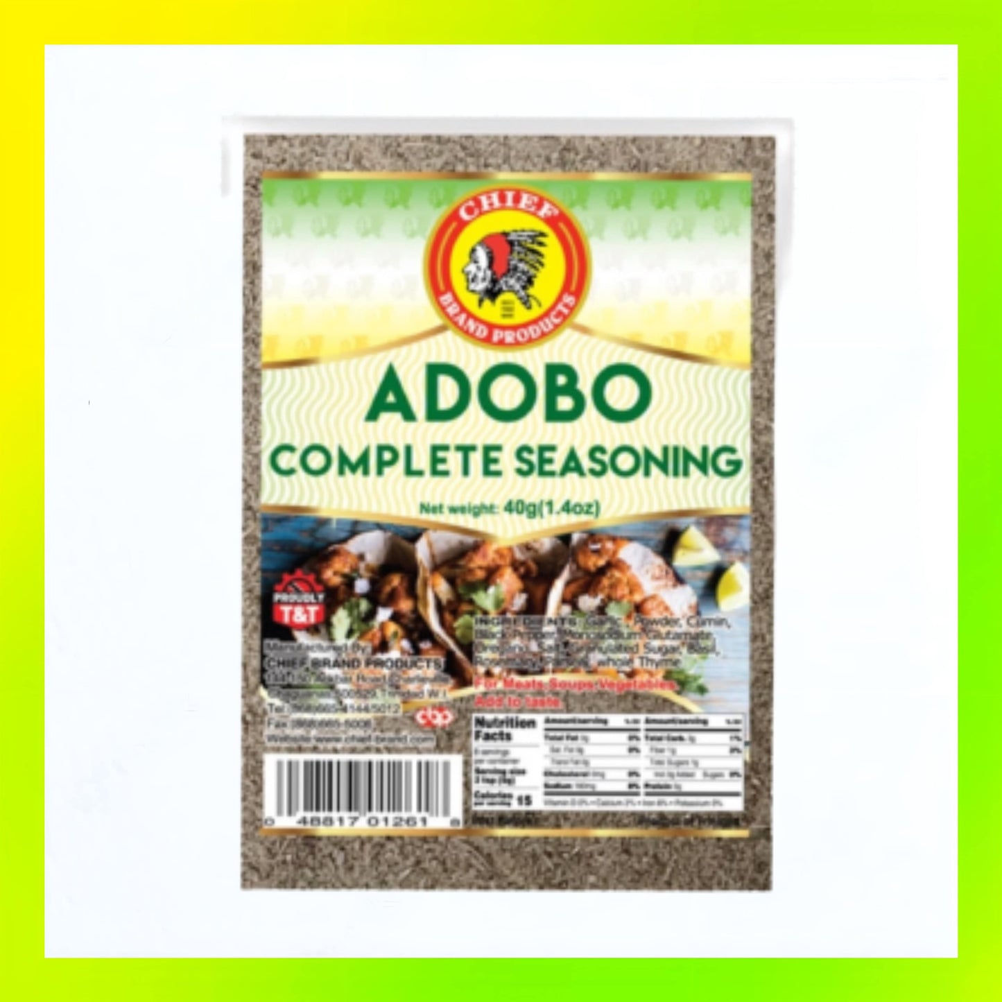 Chief Adobo Complete Seasoning