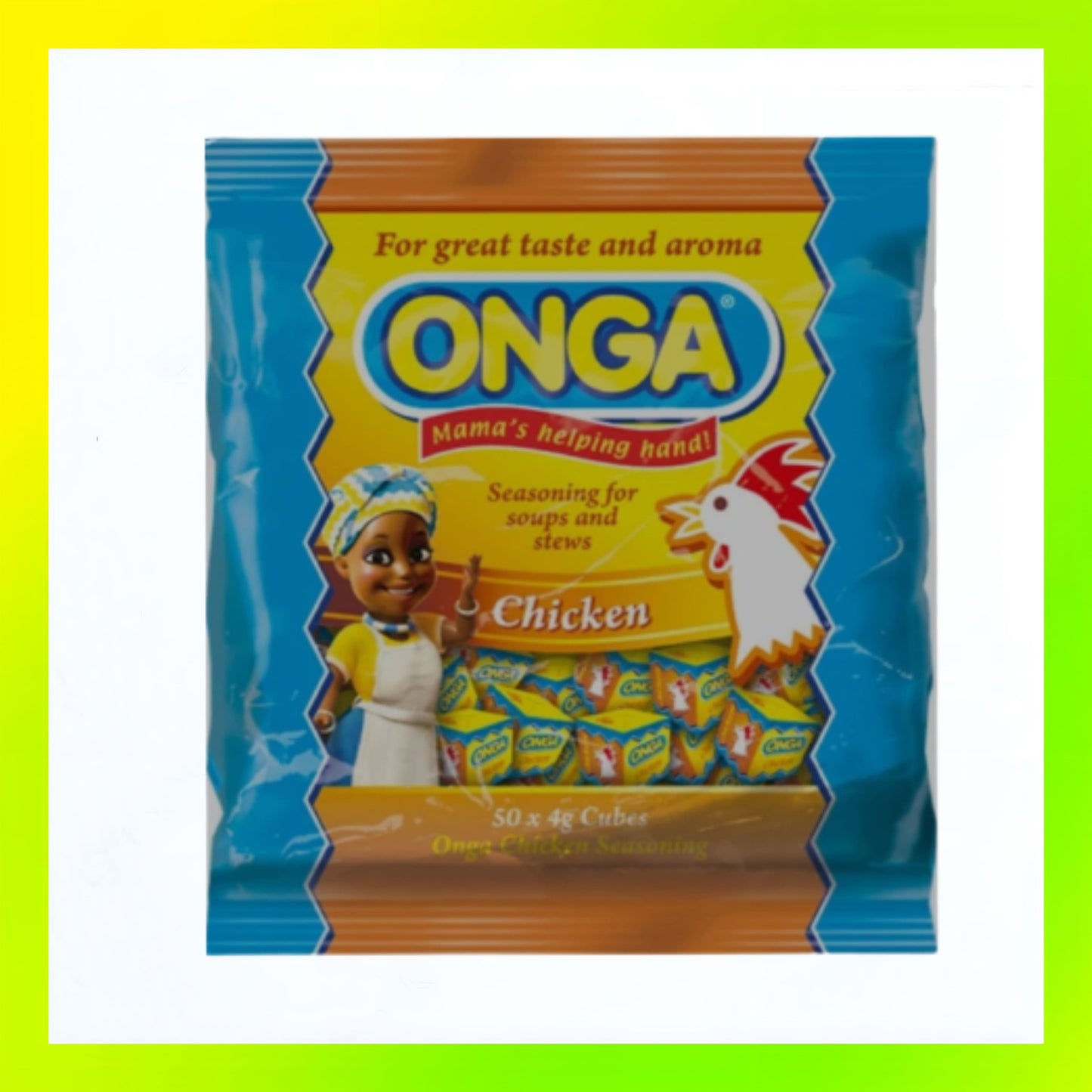 Onga Chicken Cubes 36x4g