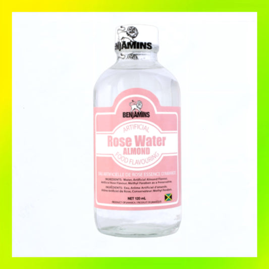 Benjamins Rose Water Almond 120ml