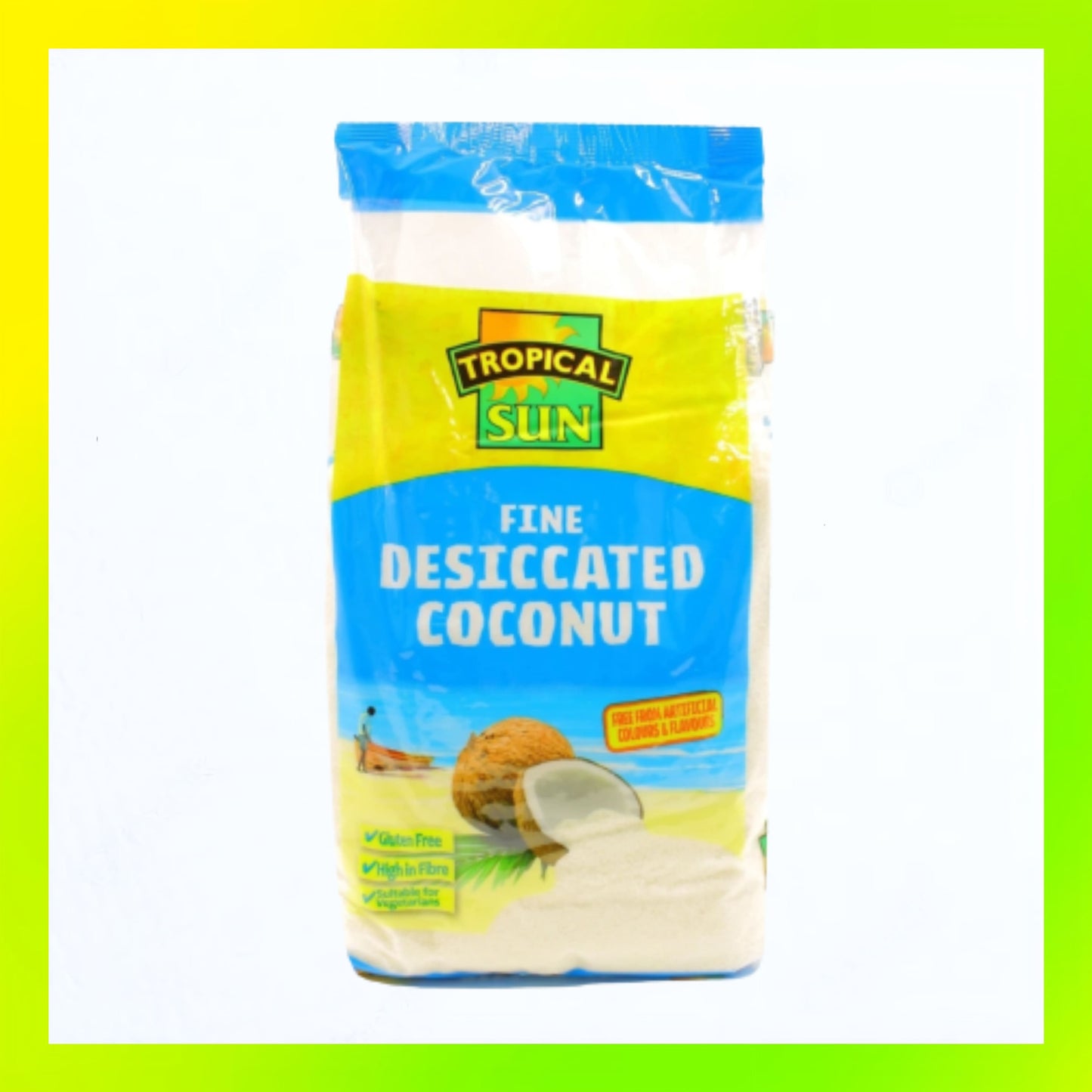 Tropical Sun Fine Desiccated Coconut 1kg