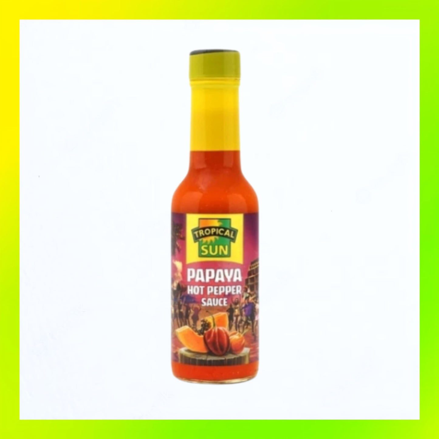 Tropical Sun Papaya Hot Sauce 150ml