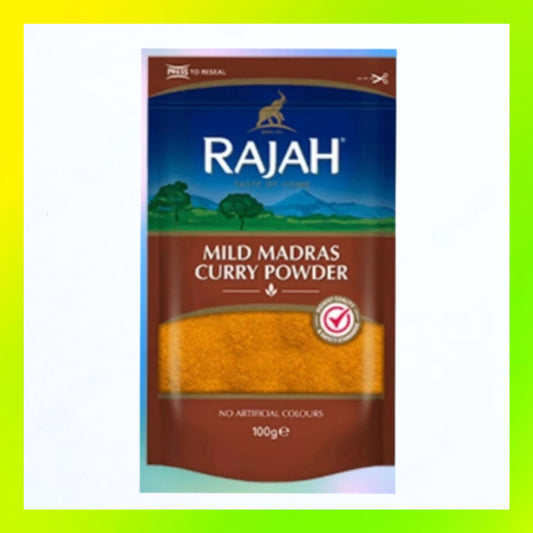 Rajah Mild Madras Curry Powder 100g