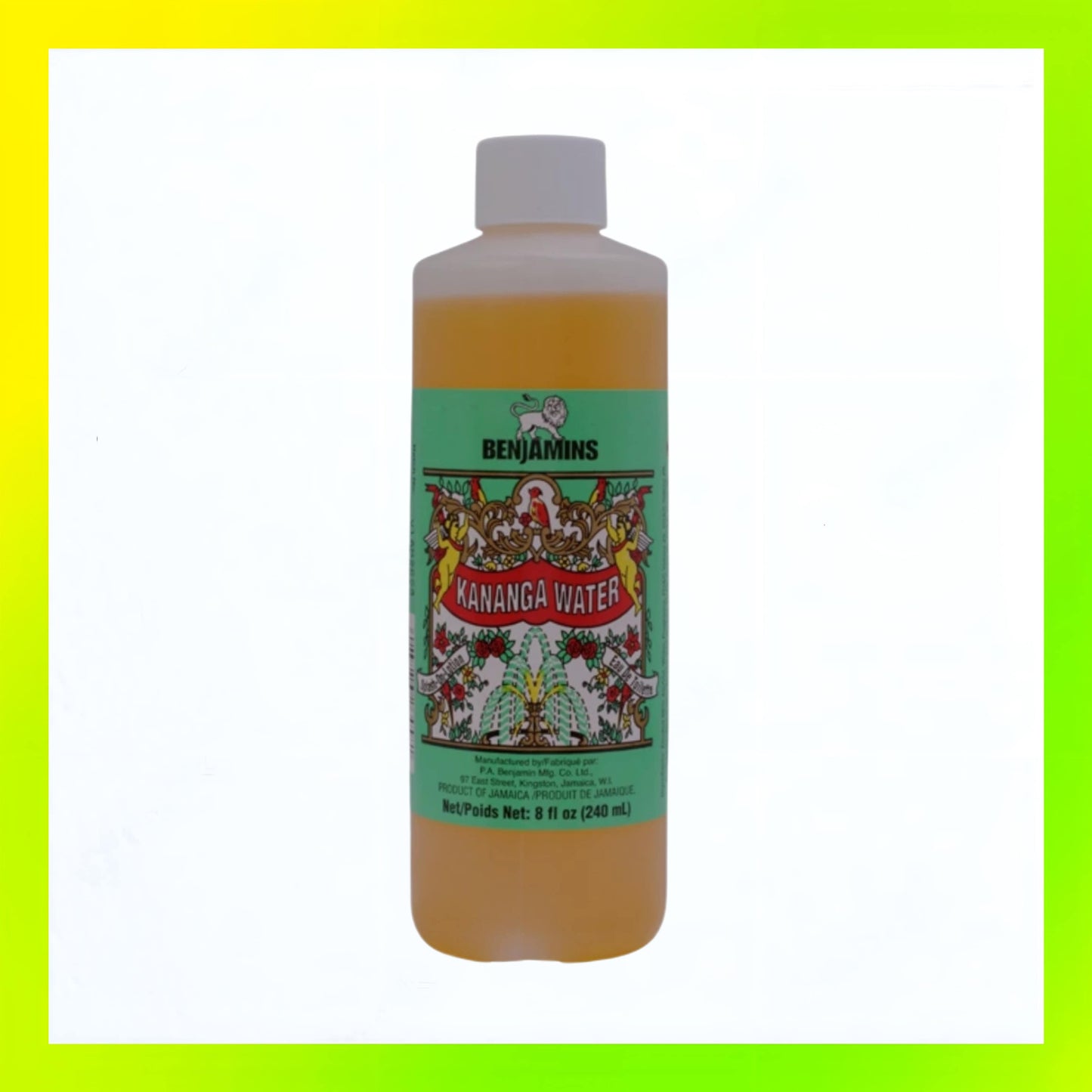 Benjamin’s Kananga Water, 8 oz/240 mL