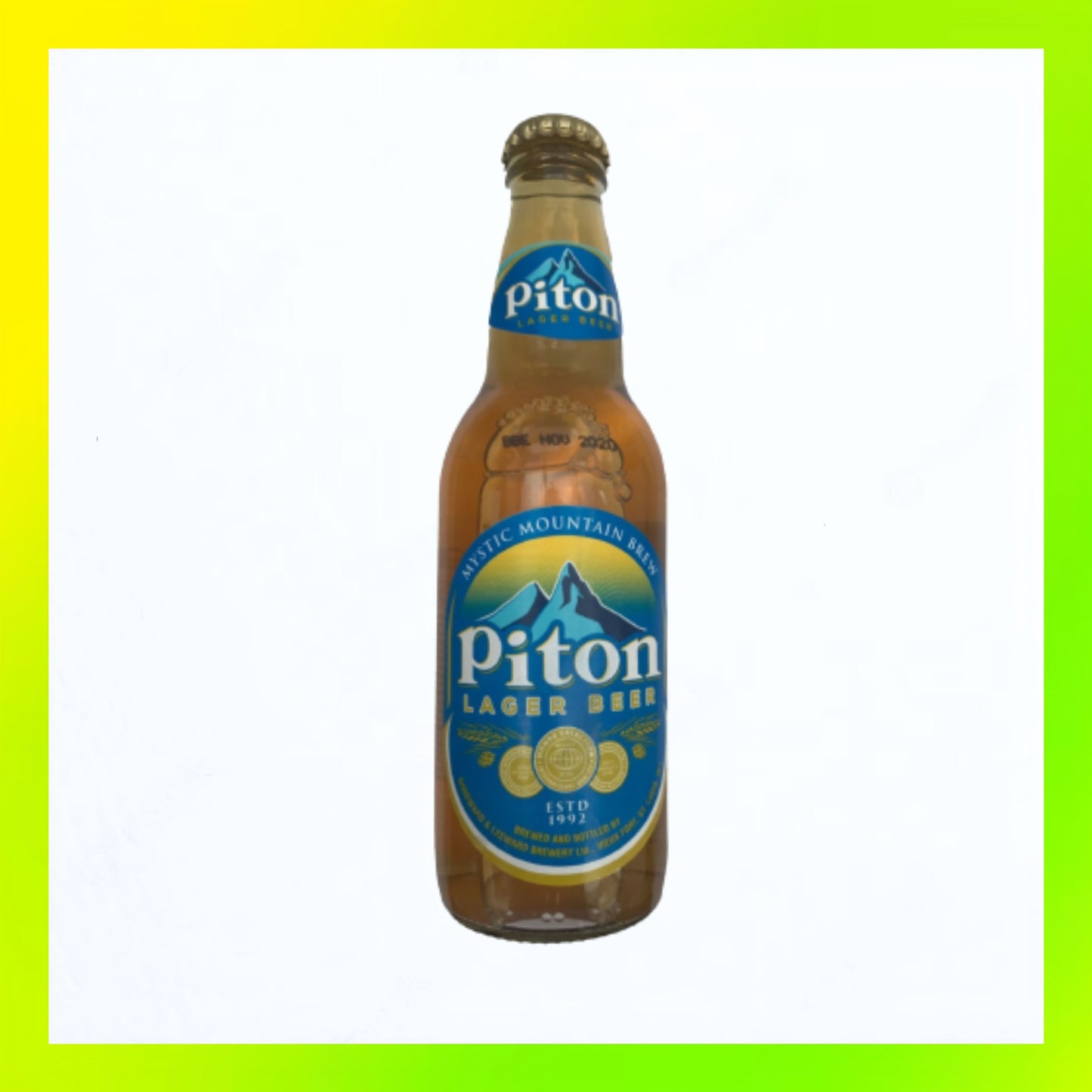 Piton Lager Beer (St Lucia) 275ml