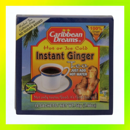 Caribbean Dreams Instant Ginger Tea 20's