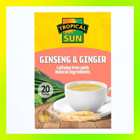Tropical Sun Instant Ginseng & Ginger Drink 20's