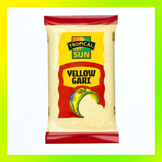Tropical Sun Yellow Gari 500g