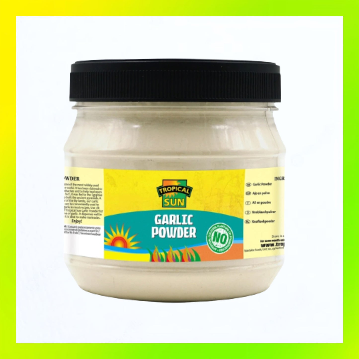 Tropical Sun Garlic Powder 550g